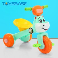 Cartoon Ride on Car With Light Baby Folding Tricycle Toy