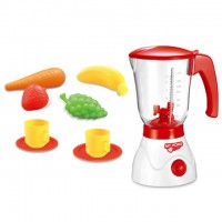 Battery Operated Pretend Home Play Fruit Vegetable Juice Extractor Blender Toy