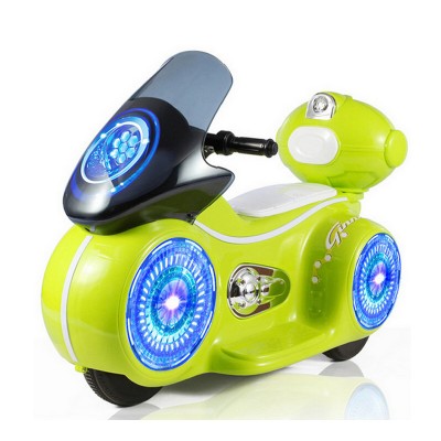 New toy musical ride on motorcycle kids electric car with light