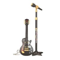 Fashion Electronic Toy Guitar Karaoke Microphone For Kids